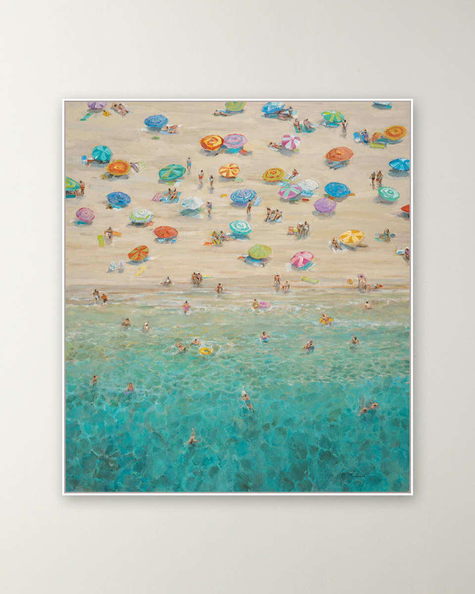"Beach Party" Giclee on Gallery-Wrapped Canvas by H. Scott